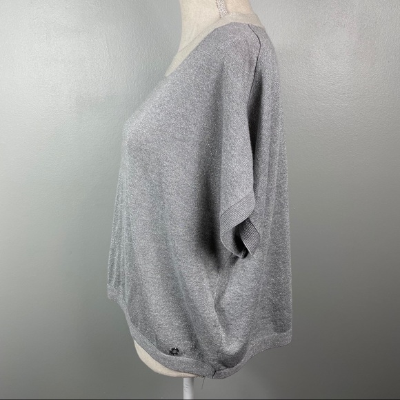 Numph || Silver Short Sleeved Sweater - Picture 7 of 10